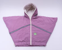 baby parka pink toddler coat front view